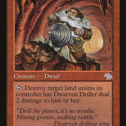 Dwarven Driller [Judgment]