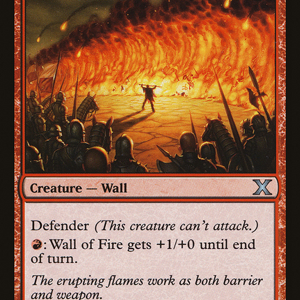 Wall of Fire [Tenth Edition]