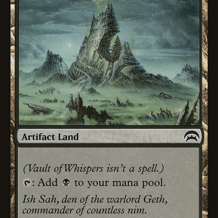 Vault of Whispers [Planechase]