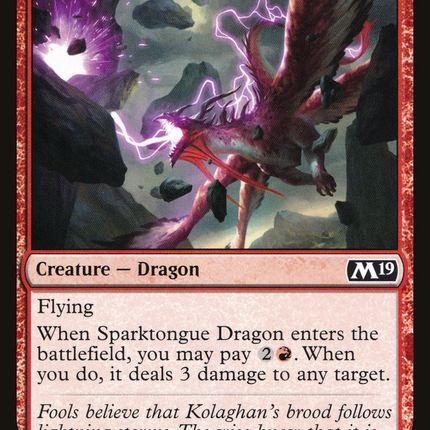 Sparktongue Dragon [The List]