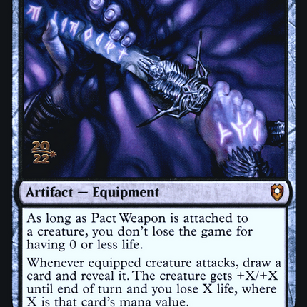 Pact Weapon [Battle for Baldur's Gate Promos] Prerelease Foil