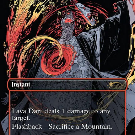Lava Dart (Raised Foil) [Secret Lair Drop Series]