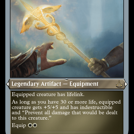 Caduceus, Staff of Hermes [Assassin's Creed] Etched Foil