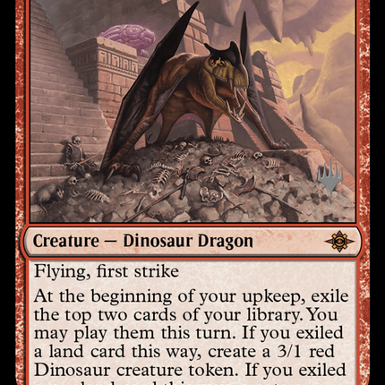 Bonehoard Dracosaur [The Lost Caverns of Ixalan Promos]