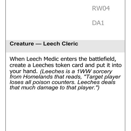 Leech Medic [Unknown Event]