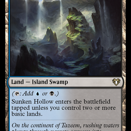 Sunken Hollow [Commander Masters]