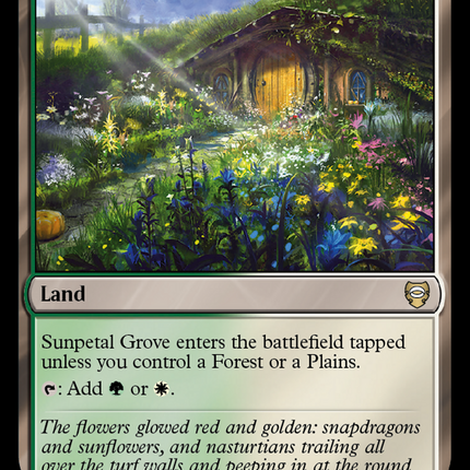 Sunpetal Grove [Tales of Middle-earth Commander]