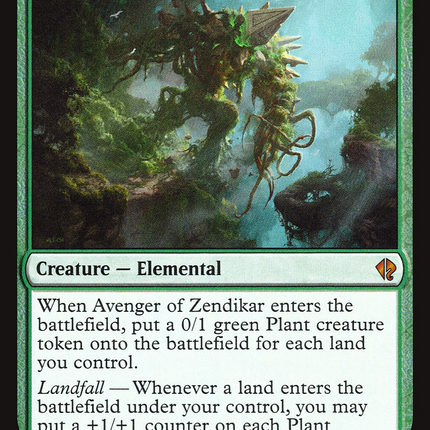 Avenger of Zendikar [Duel Decks: Zendikar vs. Eldrazi]