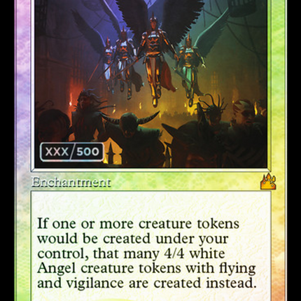 Divine Visitation (Retro) [Ravnica Remastered] Serialized Foil