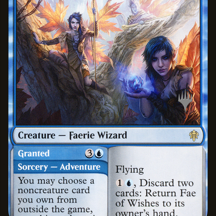 Fae of Wishes // Granted [Throne of Eldraine Promos]