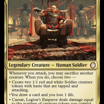 Caesar, Legion's Emperor [Fallout] Surge Foil