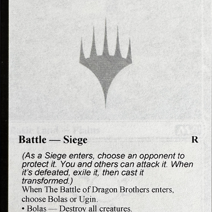 The Battle of Dragon Brothers // Fate Reforged [Unknown Event]