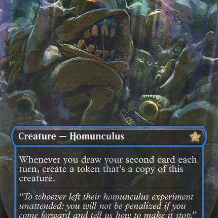 Homunculus Horde (Borderless) [Foundations] Mana Foil