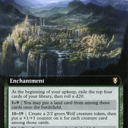 Journey to the Lost City (Extended Art) [Commander Legends: Battle for Baldur's Gate]