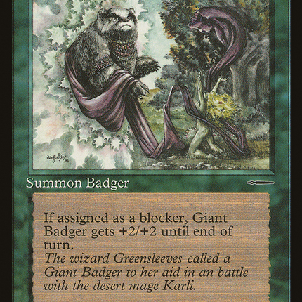 Giant Badger [HarperPrism Book Promos]
