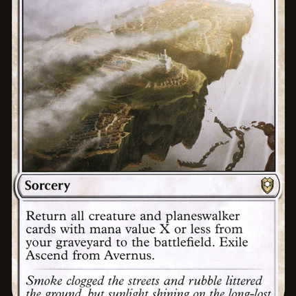 Ascend from Avernus [Commander Legends: Battle for Baldur's Gate]