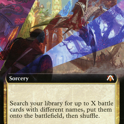 Begin the Invasion (Extended Art) [March of the Machine Commander]
