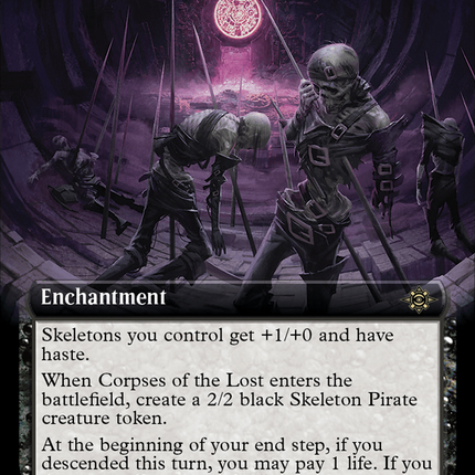 Corpses of the Lost (Extended Art) [The Lost Caverns of Ixalan]