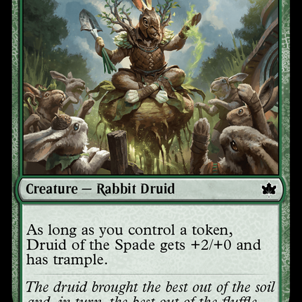 Druid of the Spade [Bloomburrow] Foil