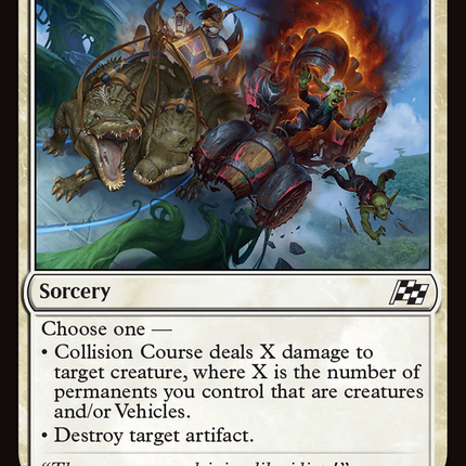 Collision Course [Aetherdrift] Foil
