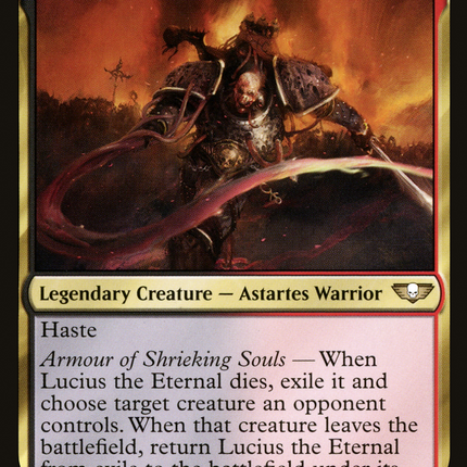 Lucius the Eternal [Warhammer 40,000 Commander]