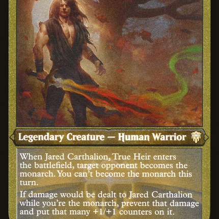 Jared Carthalion, True Heir [Commander Legends] Foil