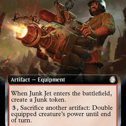Junk Jet (Extended Art) [Fallout] Surge Foil