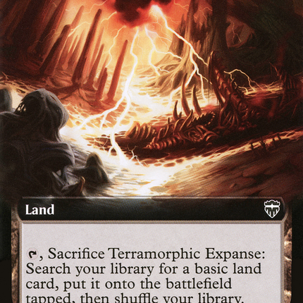 Terramorphic Expanse (Extended Art) [Commander Legends]