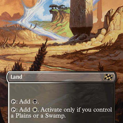 Bleachbone Verge (Borderless) [Aetherdrift] Foil