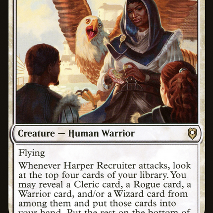 Harper Recruiter [Commander Legends: Battle for Baldur's Gate]