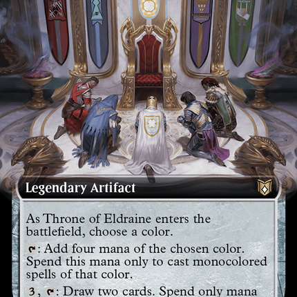 Throne of Eldraine (Extended Art) [Wilds of Eldraine Commander]