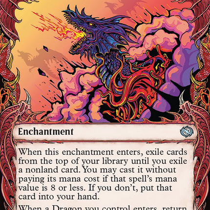 Breaching Dragonstorm (Showcase) [Tarkir: Dragonstorm] Foil