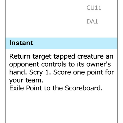 Point to the Scoreboard [Unknown Event]