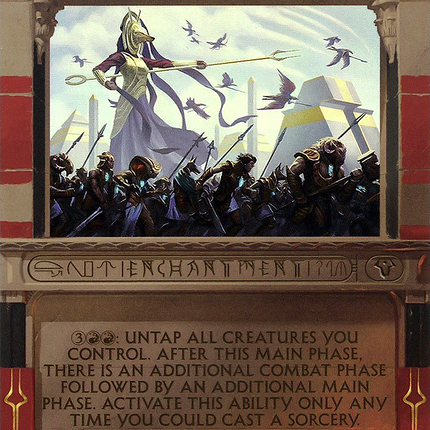 Aggravated Assault (Borderless) [Amonkhet Invocations] Foil