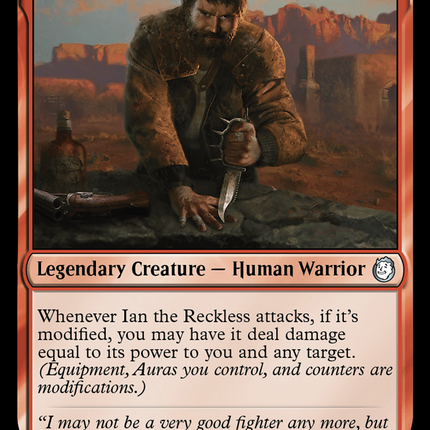 Ian the Reckless [Fallout] Surge Foil
