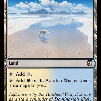 Adarkar Wastes [Modern Horizons 3 Commander] Foil