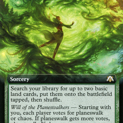 Path of the Animist (Extended Art) [March of the Machine Commander] Foil