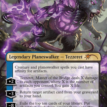 Tezzeret, Master of the Bridge (Borderless) [Secret Lair Drop]