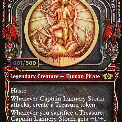 Captain Lannery Storm (Showcase) [Multiverse Legends] Serialized Foil