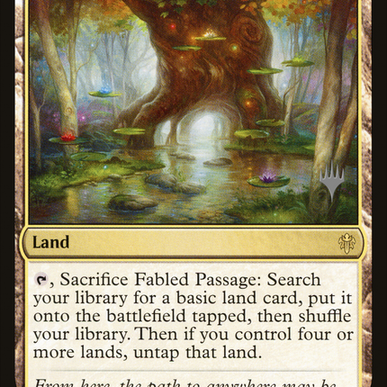 Fabled Passage [Throne of Eldraine Promos]
