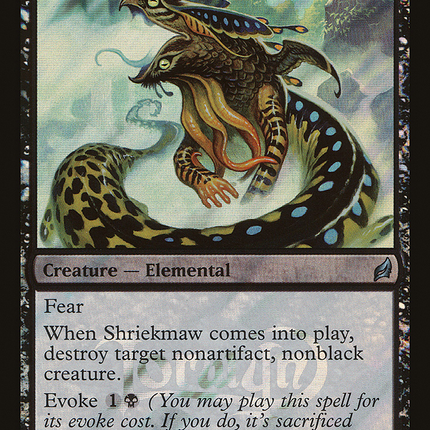 Shriekmaw [Lorwyn Promos] Foil