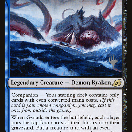 Gyruda, Doom of Depths (companion) [Ikoria: Lair of Behemoths Promos]