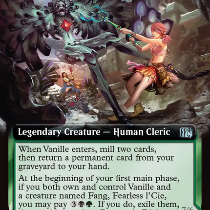 Vanille, Cheerful l'Cie (Extended Art) [FINAL FANTASY] Foil