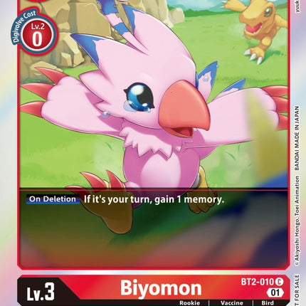 Biyomon [BT2-010] (ST-11 Special Entry Pack) [Release Special Booster Promos]