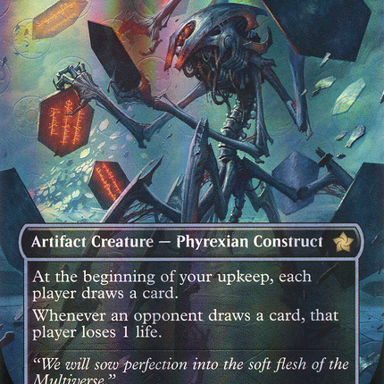 Scrawling Crawler (Borderless) [Foundations] Mana Foil