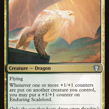 Enduring Scalelord [Midnight Hunt Commander]