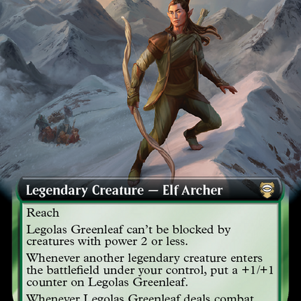 Legolas Greenleaf (Extended Art) [Tales of Middle-earth Commander] Foil