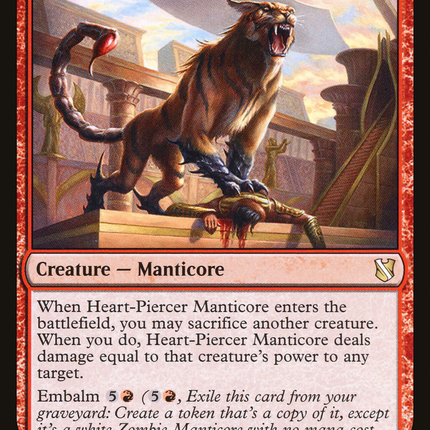 Heart-Piercer Manticore [Commander 2019]