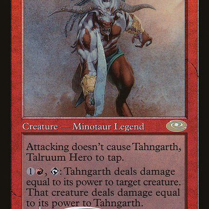 Tahngarth, Talruum Hero [Planeshift] Foil