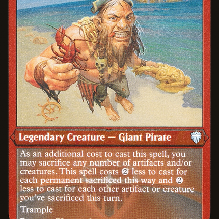 Dargo, the Shipwrecker [Commander Legends] Etched Foil